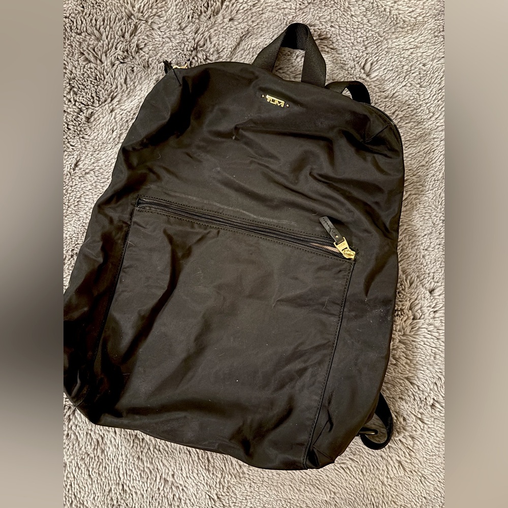 Tumi Black Voyageur Backpack